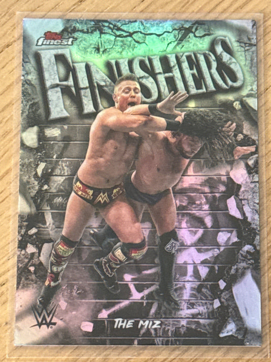 The Miz Finishers #FNS-TM - Topps WWE Finest 2025