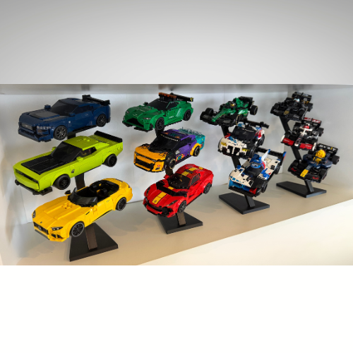 Outback Bricks Display Stand For LEGO Speed Champions
