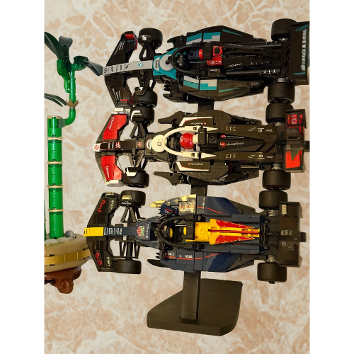 Outback Bricks 3 Car Display Stand For LEGO Speed Champions