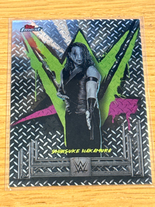 Shinsuke Nakamura - Common #32 - Topps WWE Finest 2025