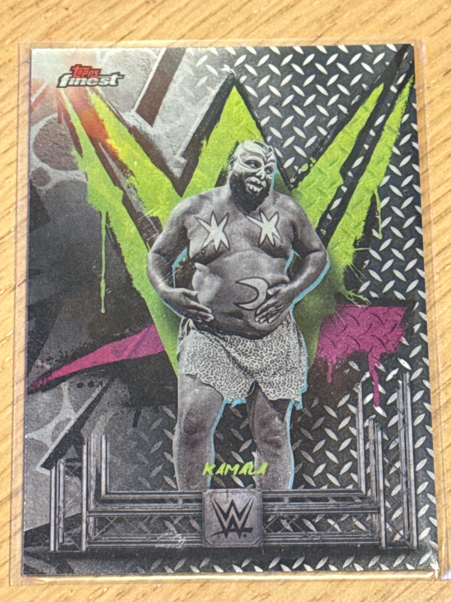 Kamala Uncommon #197 - Topps WWE Finest 2025