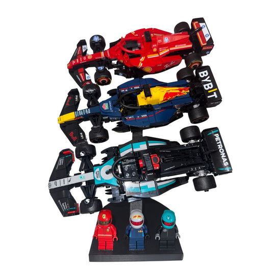 Outback Bricks 3 Car Display Riser For LEGO Speed Champions