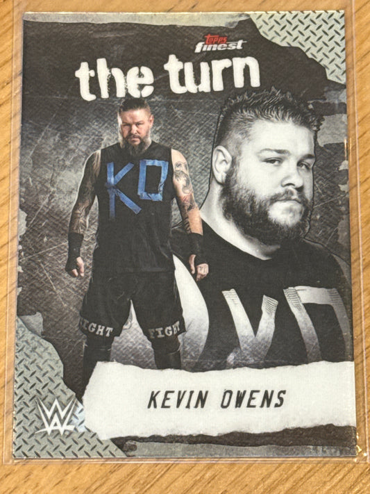 Kevin Owens The Turn #TT-KO - Topps WWE Finest 2025