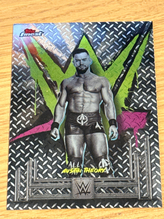 Austin Theory - Common #29 - Topps WWE Finest 2025