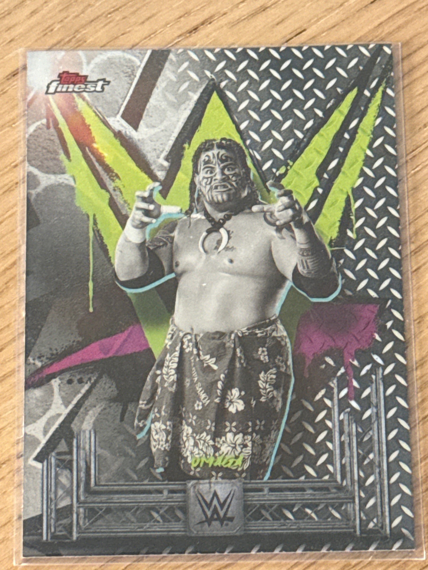 Umaga Uncommon #188 - Topps WWE Finest 2025