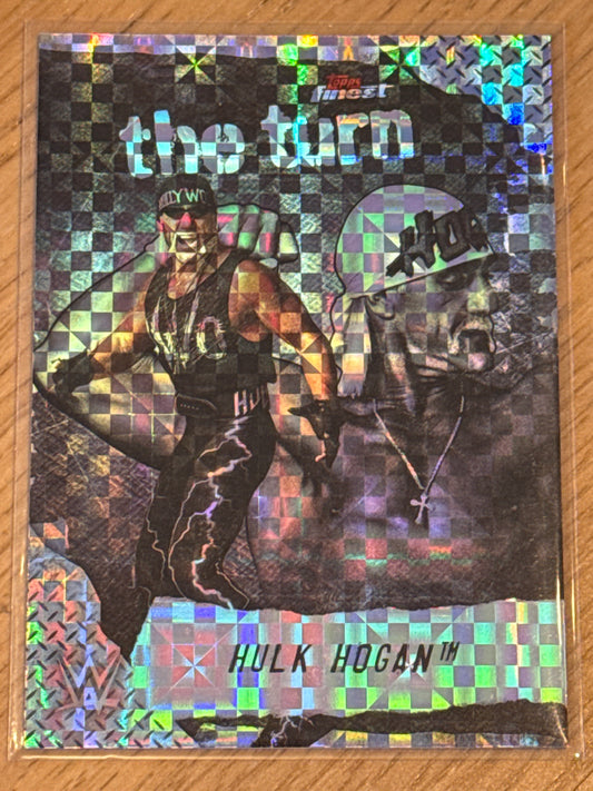 Hulk Hogan The Turn Checker #TT-HH - Topps WWE Finest 2025