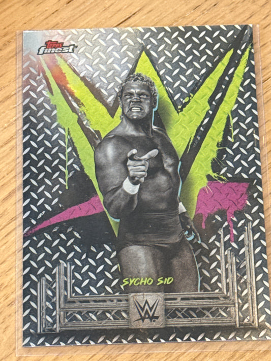 Sycho Sid Common #92 - Topps WWE Finest 2025