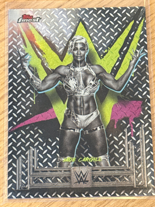 Jade Cargill Common #55 - Topps WWE Finest 2025