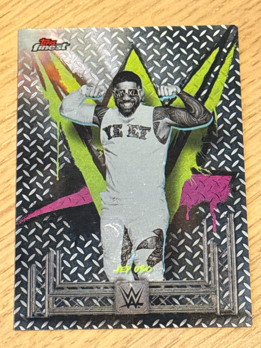Jey Uso Common #28 - Topps WWE Finest 2025