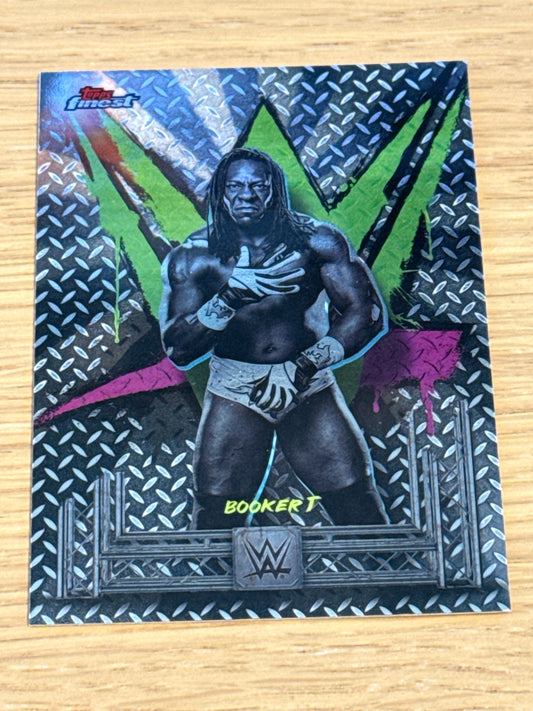 Booker T - Common #24 - Topps WWE Finest 2025