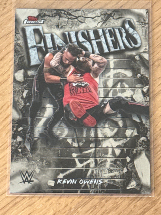 Kevin Owens Finishers #FNS-KO - Topps WWE Finest 2025
