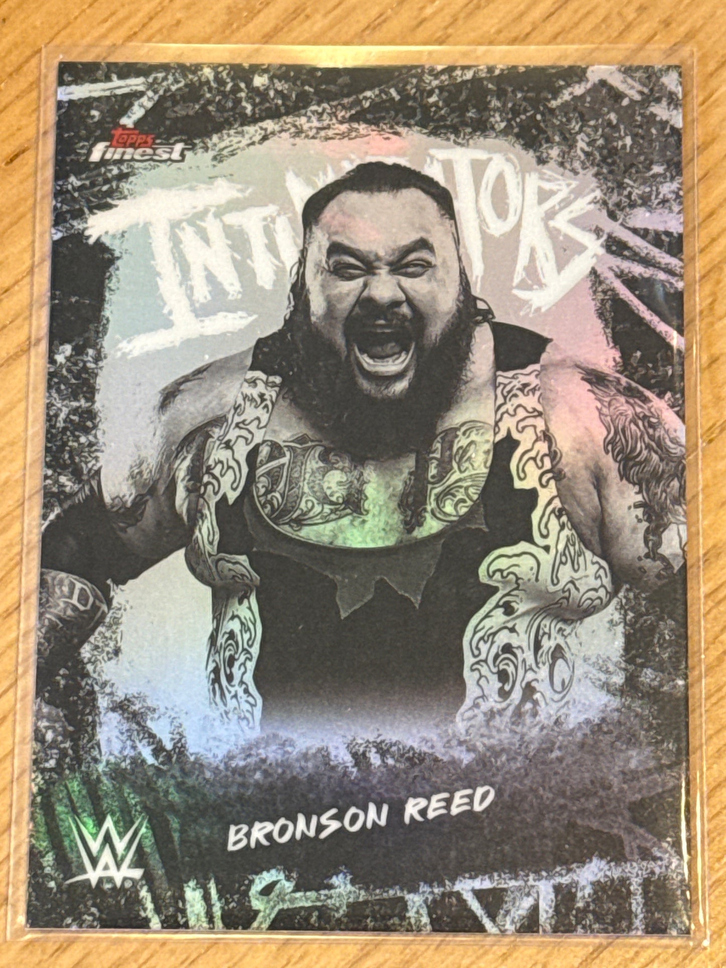 Bronson Reed Intimidators #INT-BS - Topps WWE Finest 2025