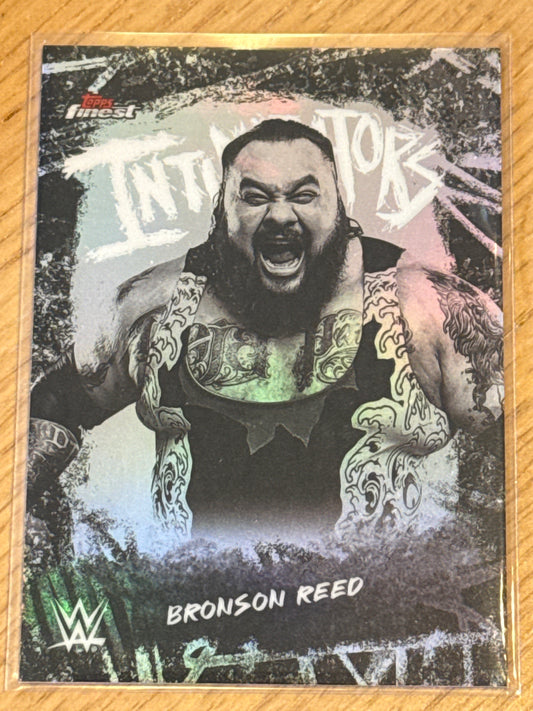Bronson Reed Intimidators #INT-BS - Topps WWE Finest 2025