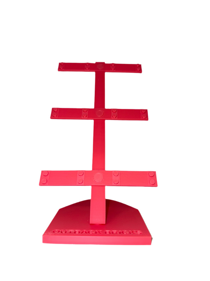 Outback Bricks Display stand for LEGO F1 Race Car Collectables - Pink Edition