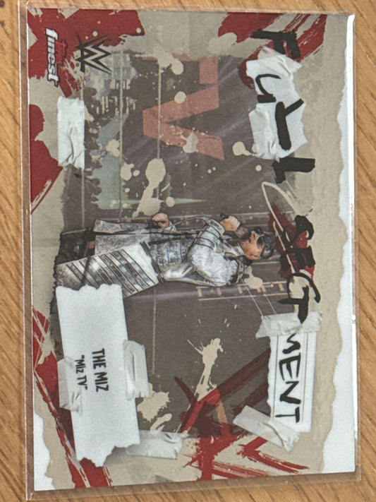 The Miz Full Segment #FS-TM - Topps WWE Finest 2025