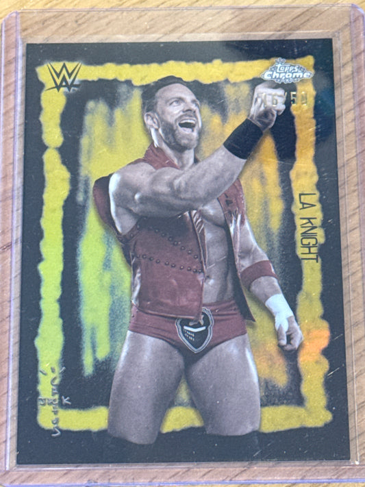 LA Knight 16/50 Festival Fury #FVF-12 - Topps WWE Cactus Jack 2025