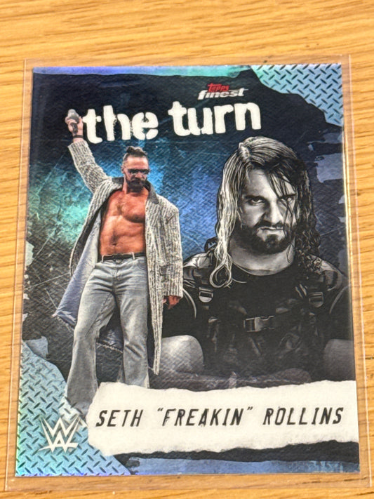 Seth Rollins - The Turn #TT-SR - Topps WWE Finest 2025