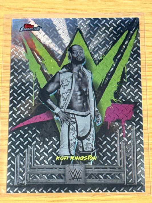 Kofi Kingston - Common #42 - Topps WWE Finest 2025
