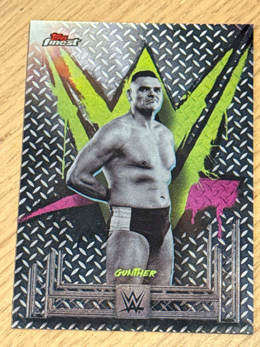 Gunther Common #13 - Topps WWE Finest 2025