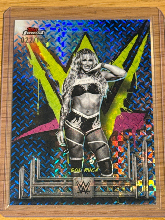 Sol Ruca - 22/149 Common #97 - Topps WWE Finest 2025
