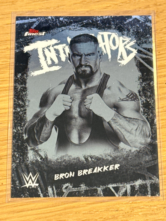 Bron Breakker - Intimidators #INT-BK - Topps WWE Finest 2025