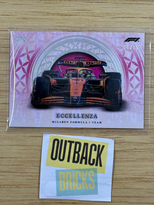 Mclaren 61/75 Pink - Topps F1 Eccellenza 2024
