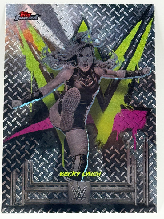 Becky Lynch - Common #63 - Topps WWE Finest 2025