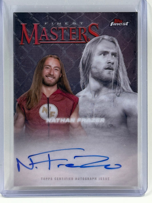 Nathan Frazer - Auto Finest Masters #FM-NFZ - Topps WWE Finest 2025
