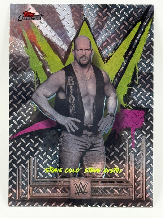 Stone Cold Steve Austin - Common #2 - Topps WWE Finest 2025
