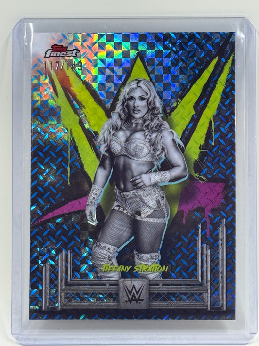 Tiffany Stratton - 117/149 Common #93 - Topps WWE Finest 2025