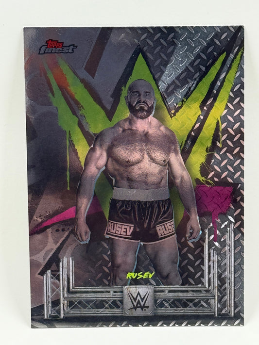 Rusev - Uncommon #145 - Topps WWE Finest 2025