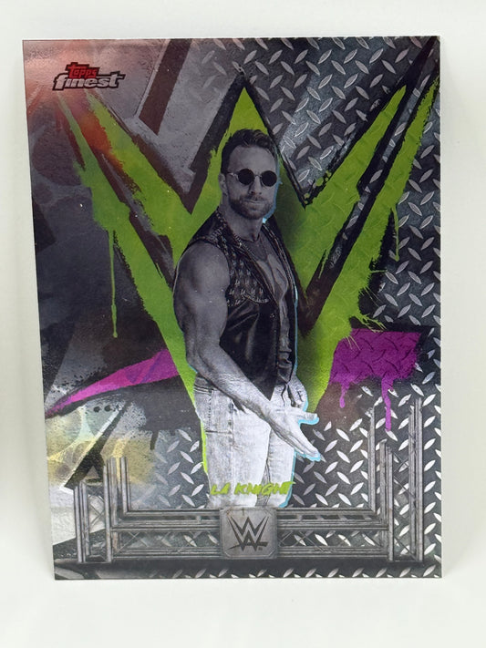 LA Knight - Uncommon #198 - Topps WWE Finest 2025