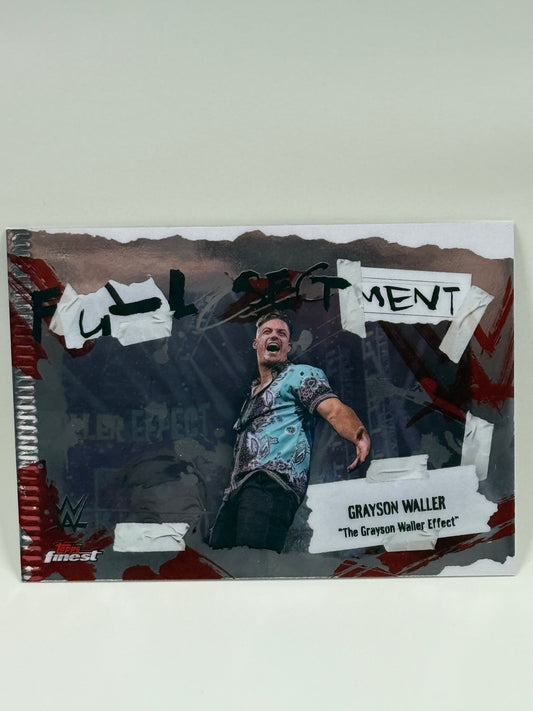 Grayson Waller - Full Segment #FS-GW - Topps WWE Finest 2025