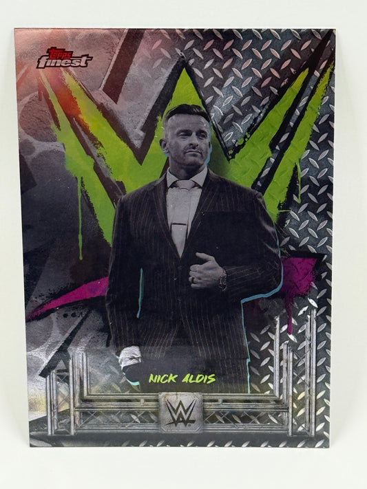 Nick Aldis - Uncommon #186 - Topps WWE Finest 2025