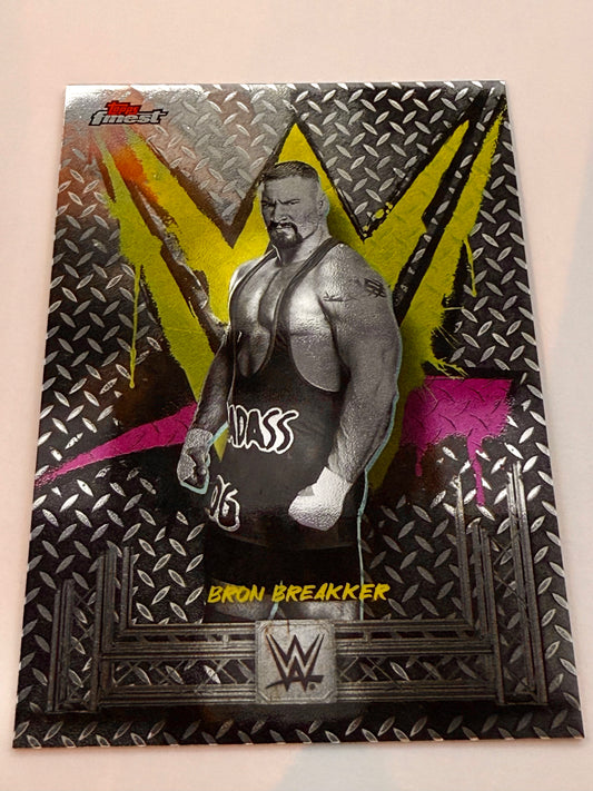 Bron Breakker - Common #53 - Topps WWE Finest 2025