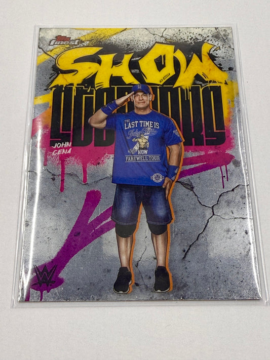 John Cena - Show Stoppers #SSS-JC - Topps WWE Finest 2025