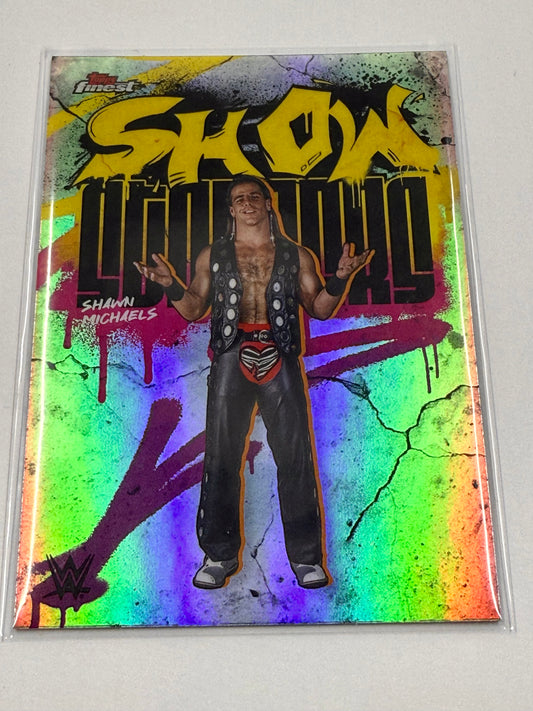 Shawn Michaels - Show Stoppers #SSS-SM - Topps WWE Finest 2025